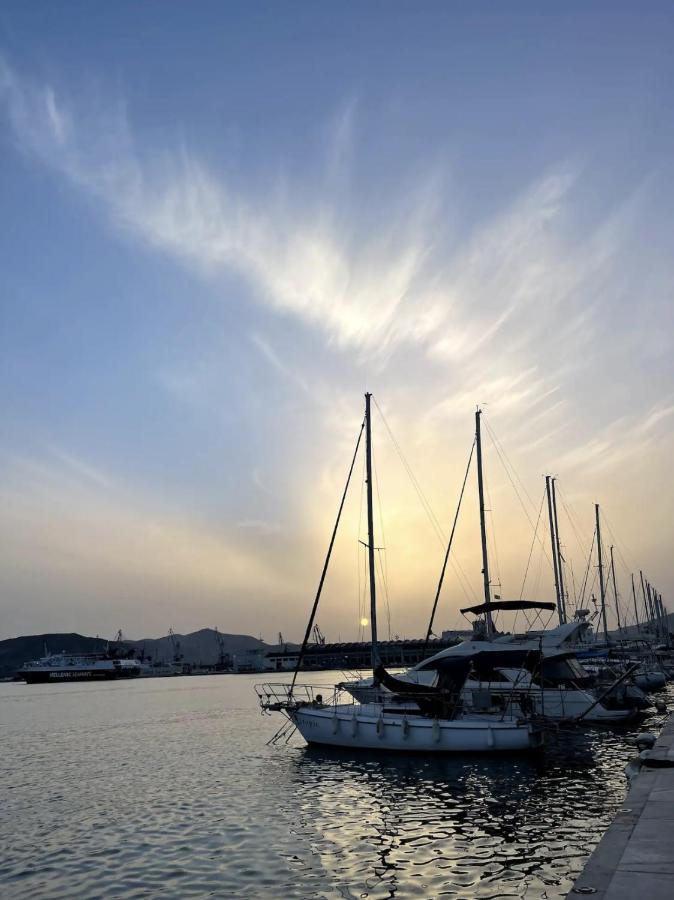 Marine Apartment With Sea & Port View! Volos Exterior photo