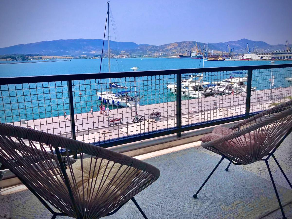 Marine Apartment With Sea & Port View! Volos Exterior photo